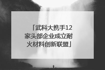 武科大携手12家头部企业成立耐火材料创新联盟